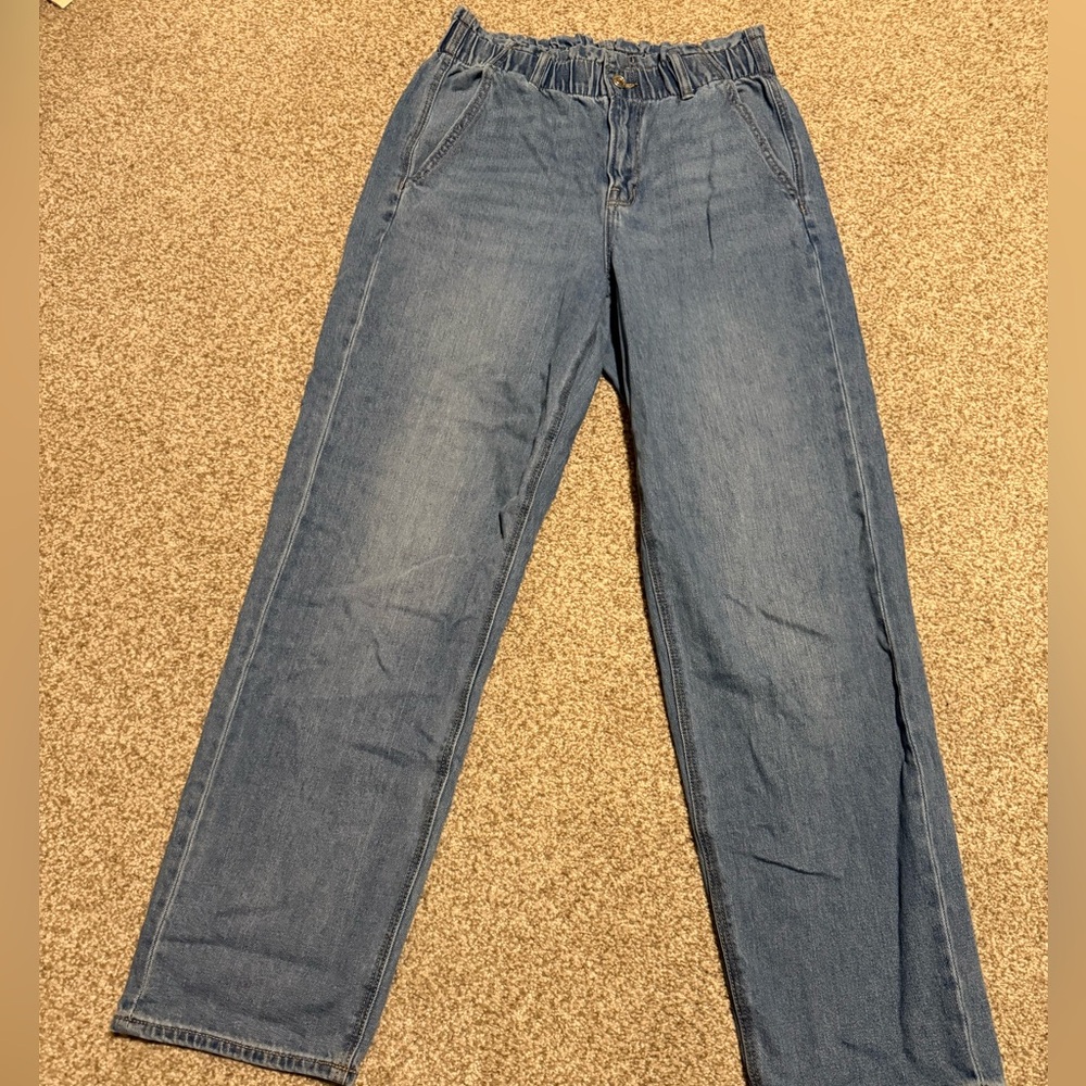 American Eagle Denim Jeans with Cinched Waist